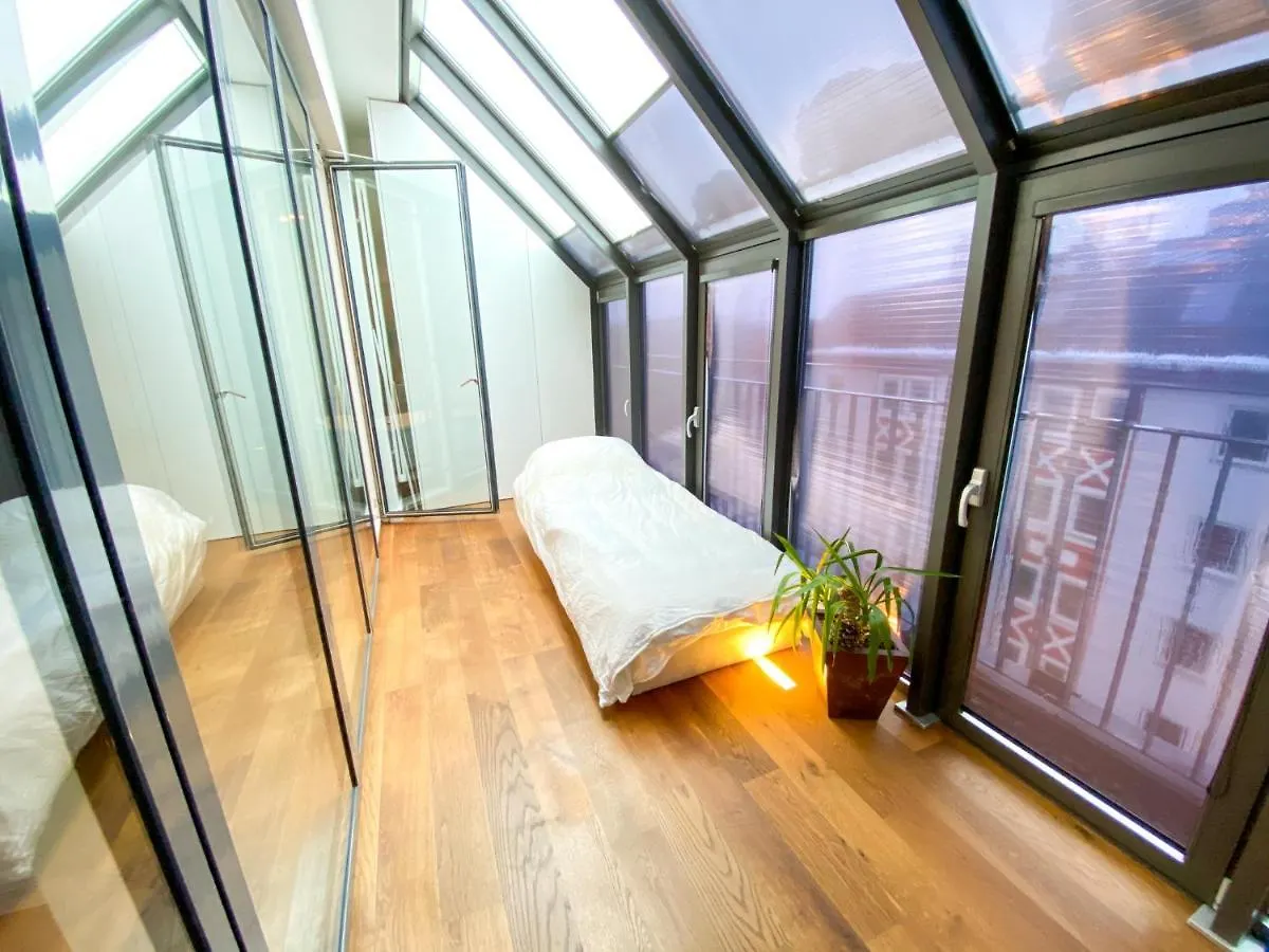 Exklusives Panorama Penthouse Im Herzen Von Munchen, Dachterasse, Kamin Apartamento 0*, Munique