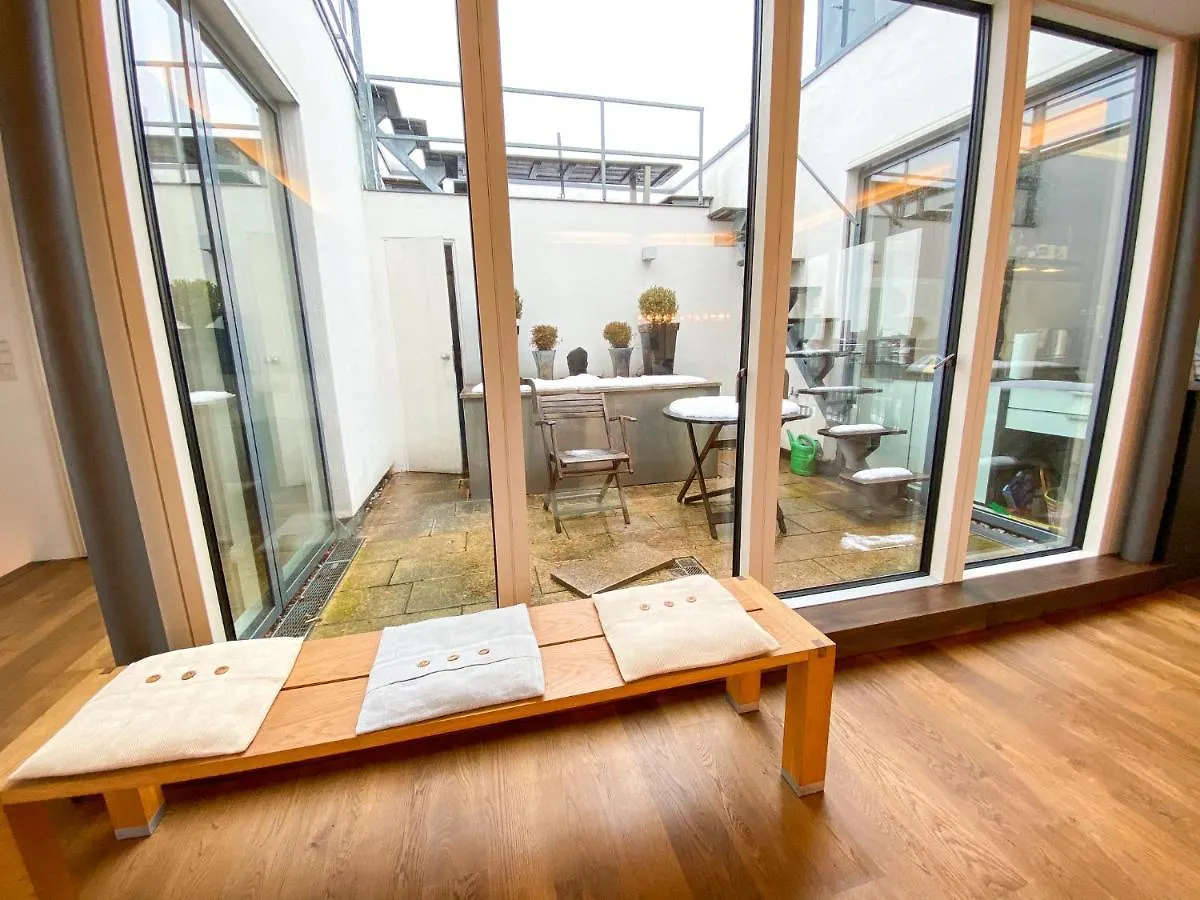 Exklusives Panorama Penthouse Im Herzen Von Munchen, Dachterasse, Kamin Apartamento